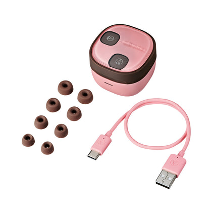 ATH-SQ1TW2 (Pink Brown)