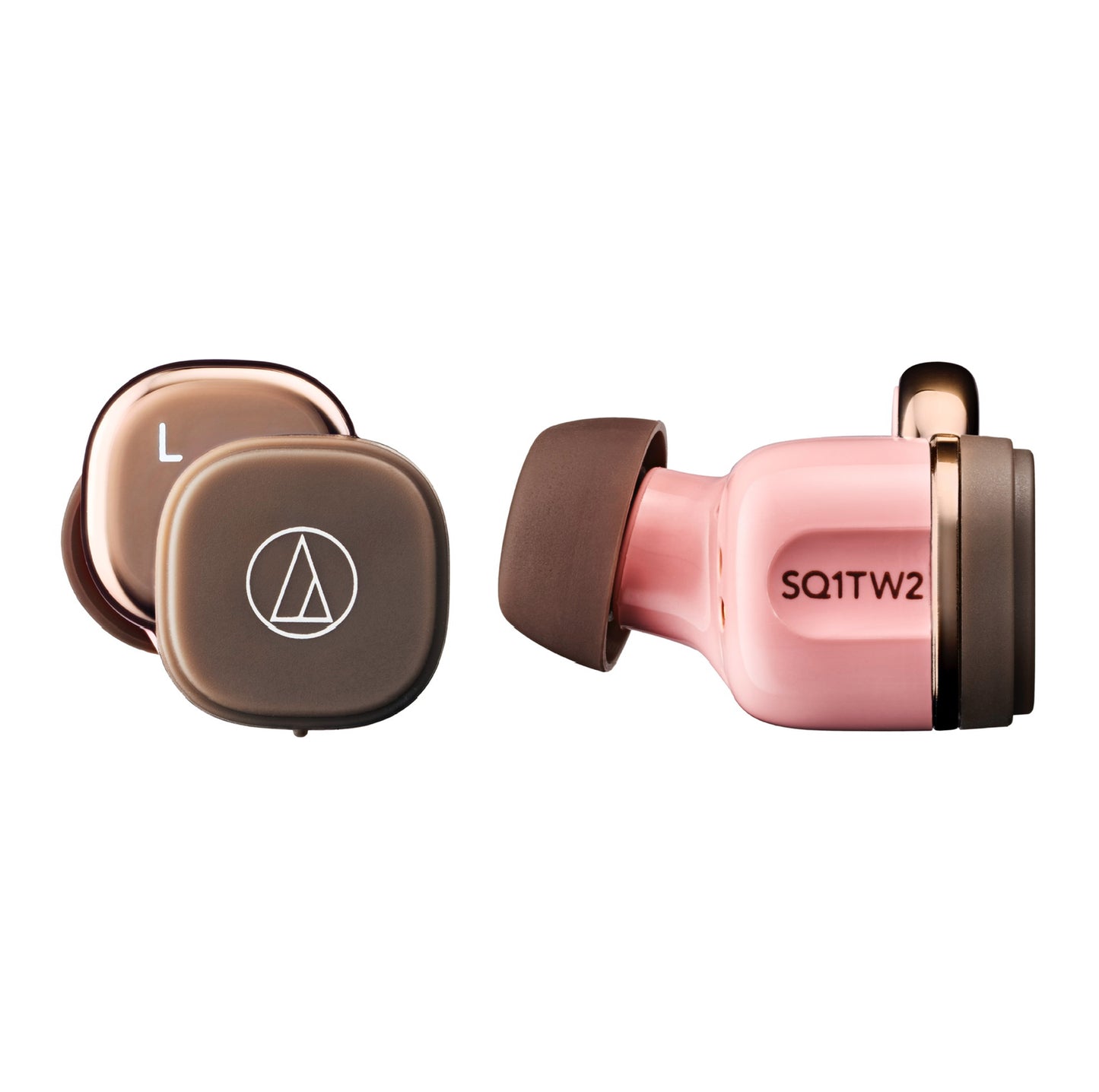ATH-SQ1TW2 (Pink Brown)